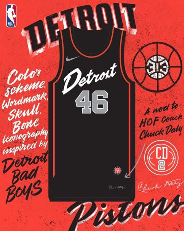 Detroit Pistons unveil new 