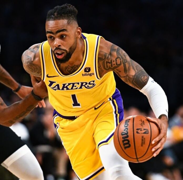 Los Angeles DAngelo Russell first Lakers guard since Kobe Bryant with 35 points on 75% shooting