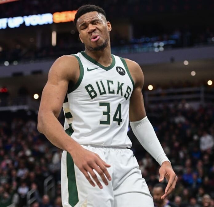 Milwaukee Bucks Giannis Antetokounmpos 64 points came from 28 FG attempts, the fewest attempts in NBA history