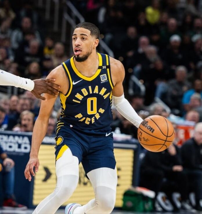 Indiana Pacers Tyrese Haliburton 1st NBA player to record 31-12-3 stat line with 5 3-pointers, 0 turnovers
