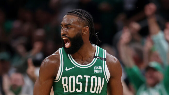 Jaylen Brown praises Jayson Tatum’s ‘selflessness’ after winning NBA Finals MVP